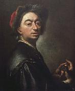 Peter Johannes Brandl, Self portrait